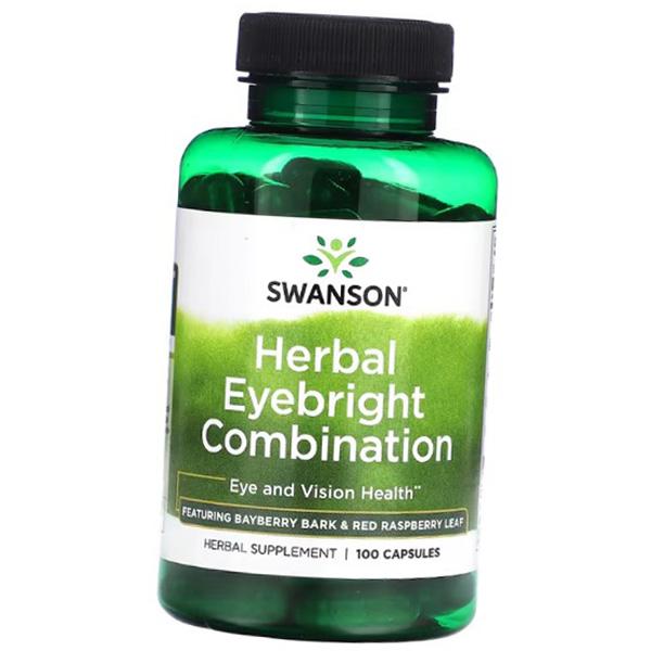 Трав яна комбінація очанки для очей, Herbal Eyebright Combination, Swanson 100капс (71280182) 100caps
Трав яна комбінація очанки для очей, Herbal Eyebright Combination, Swanson 100капс (71280182) 100caps