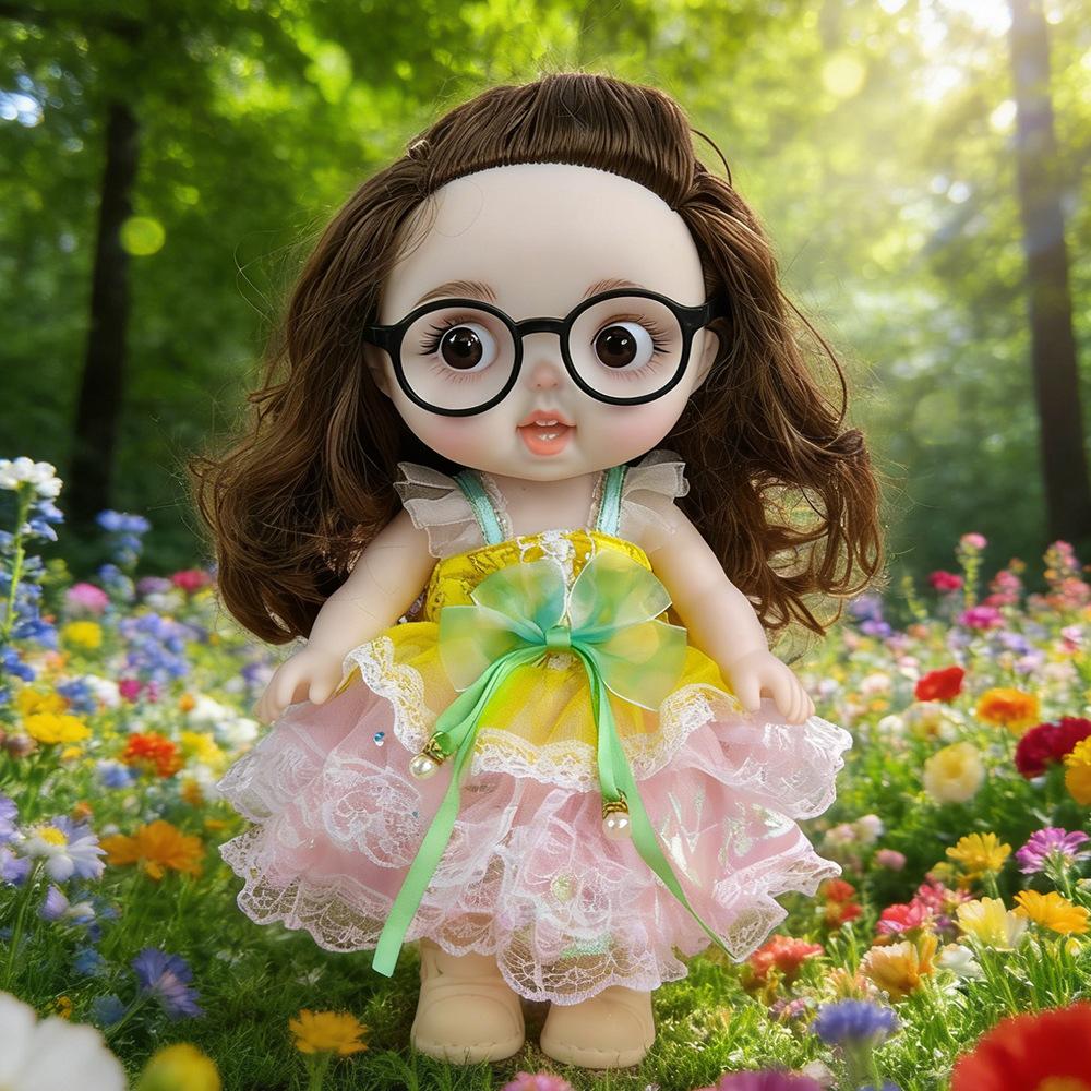 28cm Long Hair Doll Cute Expression Doll Decoration Accessories Home Toys Children s Gifts Gift Box Packaging Include Clothing Shoes Glasses Gift box packaging Doll
28cm Long Hair Doll Cute Expression Doll Decoration Accessories Home Toys Children s Gifts Gift Box Packaging Include Clothing Shoes Glasses Gift box packaging Doll