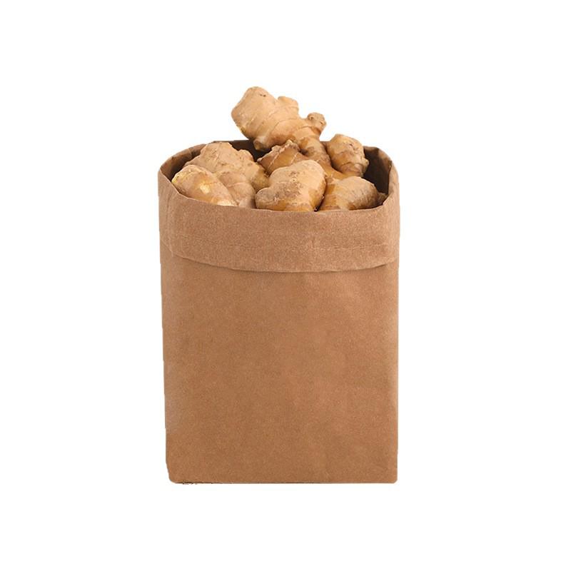 Eco-friendly Large Capacity Washable Kraft Paper Storage Bag for Kitchen/Refrigerator Vegetables
Eco-friendly Large Capacity Washable Kraft Paper Storage Bag for Kitchen/Refrigerator Vegetables