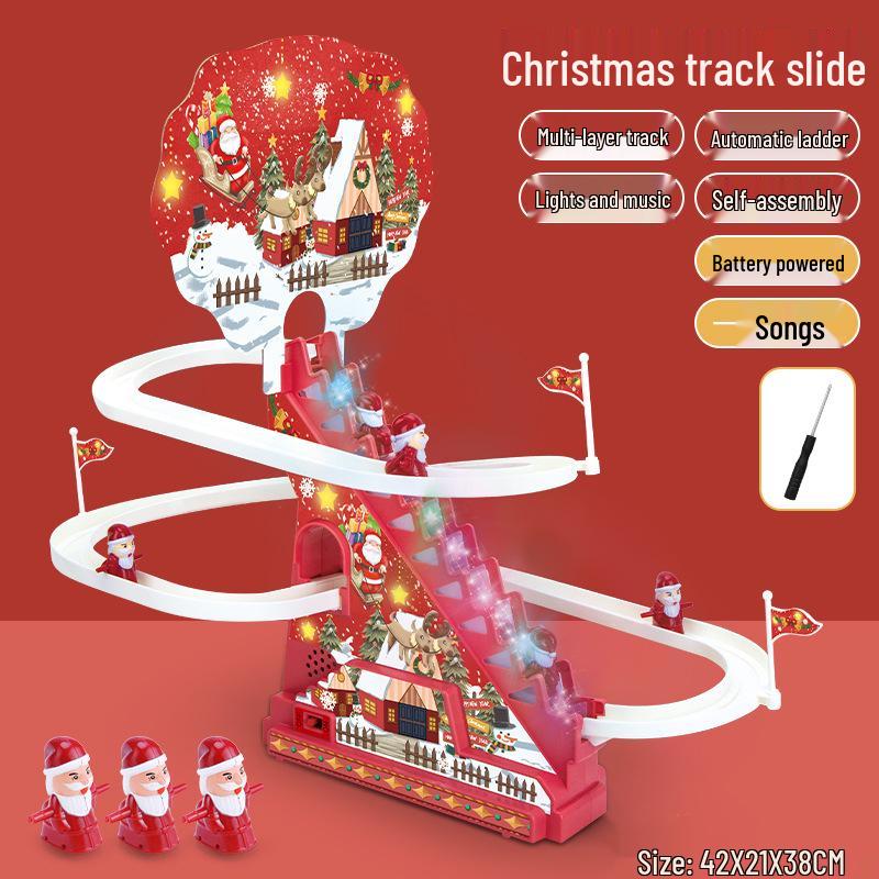 Рождественская игрушка-трек-горка для раннего развития - Детский электрический развивающий подарок Standard + 6 Figurines
Рождественская игрушка-трек-горка для раннего развития - Детский электрический развивающий подарок Standard + 6 Figurines