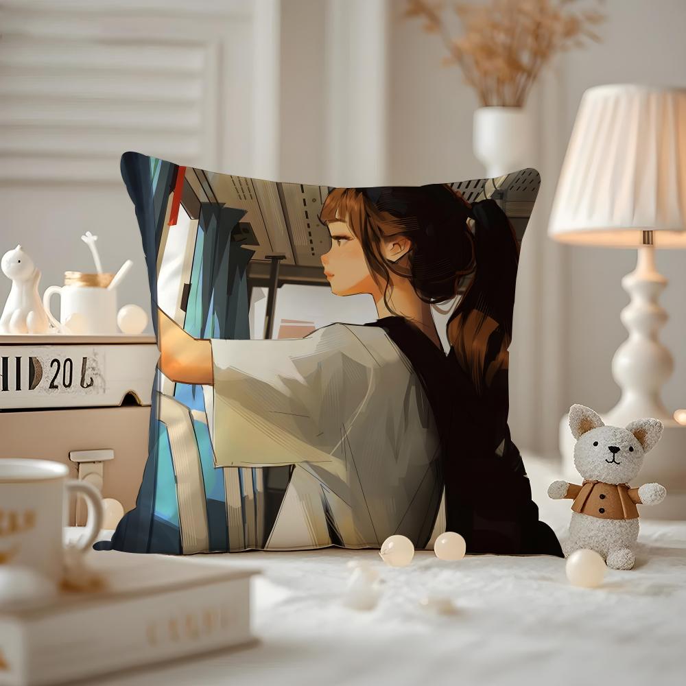 Girl s Life Art Illustration Cushion Cover Pattern Printed Pillowcase For Living Room Sofa Cushion Cover & Bedroom Decor 30cmx30cm
Girl s Life Art Illustration Cushion Cover Pattern Printed Pillowcase For Living Room Sofa Cushion Cover & Bedroom Decor 30cmx30cm