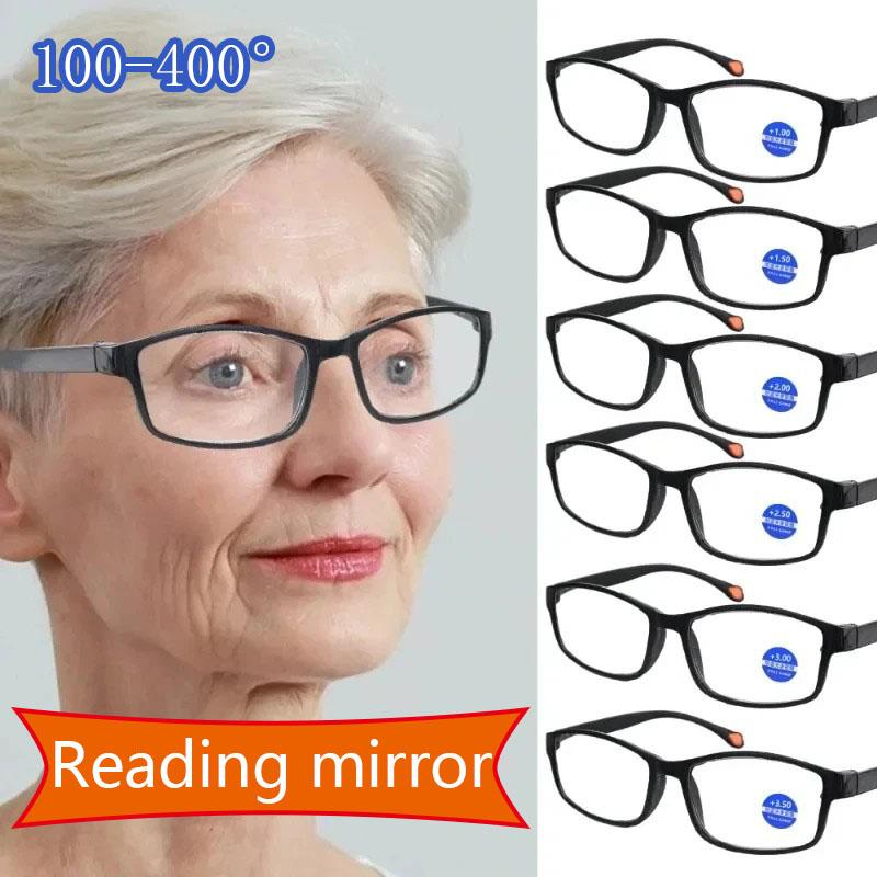 Fashion Reading Glasses Men Women Sports Anti-blue Light Reading Eyewear Black Red Frame Presbyopia Eyeglasses +100 To+400 Glasses
Fashion Reading Glasses Men Women Sports Anti-blue Light Reading Eyewear Black Red Frame Presbyopia Eyeglasses +100 To+400 Glasses