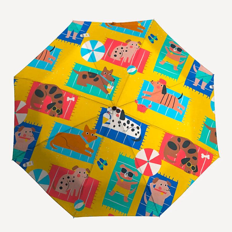 1pc Puppy Party Auto Umbrella - Auto Open/Close Folding Umbrella with Reinforced 8-Rib Frame, Portable 3-Fold Compact Umbrella, Christmas
1pc Puppy Party Auto Umbrella - Auto Open/Close Folding Umbrella with Reinforced 8-Rib Frame, Portable 3-Fold Compact Umbrella, Christmas