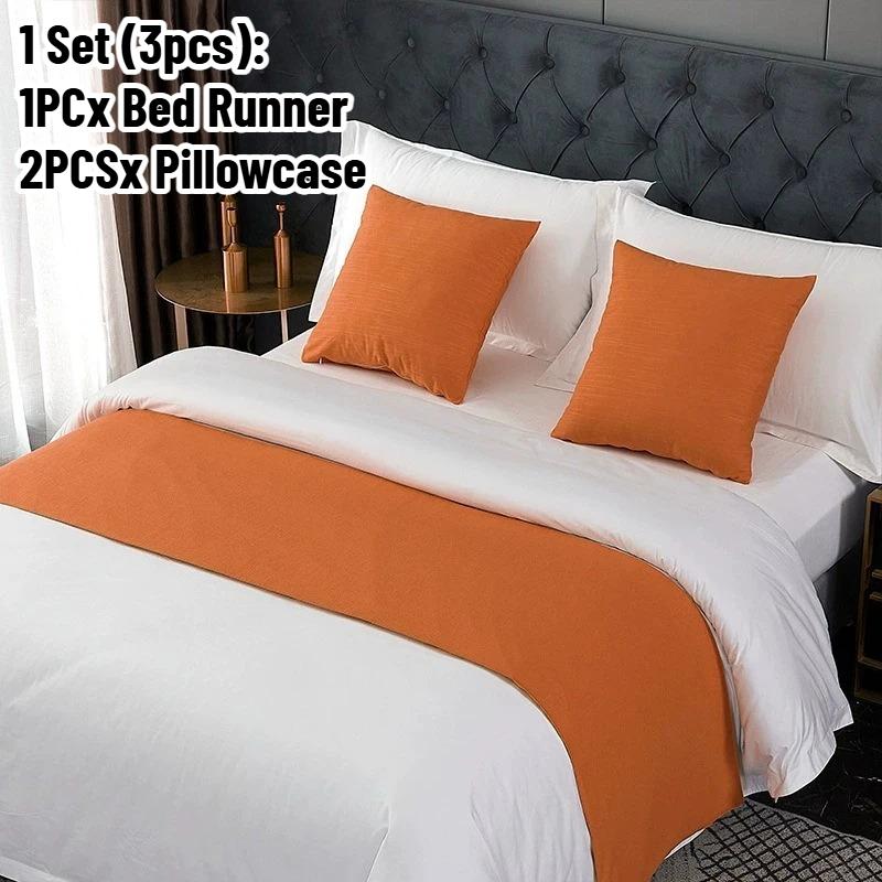 1Set European Style Bedding Luxury 50cm Bed Runner Throw Home Hotel Decoration BedFlag Wedding Bedroom Bed Tail Towel Pillowcase 50x180cm 1Set(3pcs)
1Set European Style Bedding Luxury 50cm Bed Runner Throw Home Hotel Decoration BedFlag Wedding Bedroom Bed Tail Towel Pillowcase 50x180cm 1Set(3pcs)