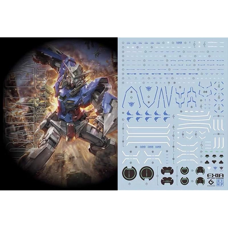 флуоресценция!! HG RG MG PG RE HiRM робот MS Наклейка для переноса воды для улучшения детализации (MG 1/100 для GN-001 Gundam Exia)
флуоресценция!! HG RG MG PG RE HiRM робот MS Наклейка для переноса воды для улучшения детализации (MG 1/100 для GN-001 Gundam Exia)