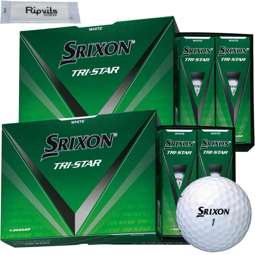 SRIXON White 2 Dozen Set Golf Balls 24 Balls 2024 Cleaning Sheet Set TRI-STAR Original
SRIXON White 2 Dozen Set Golf Balls 24 Balls 2024 Cleaning Sheet Set TRI-STAR Original
