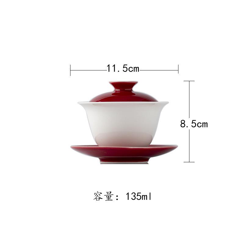 135ml Mix-and-match Gaiwan Aesthetic Tea Tureen Tea Bowl With Lid Kit Tea Maker Cover Bowl Tea Services Supplies Decoration Gift
135ml Mix-and-match Gaiwan Aesthetic Tea Tureen Tea Bowl With Lid Kit Tea Maker Cover Bowl Tea Services Supplies Decoration Gift
