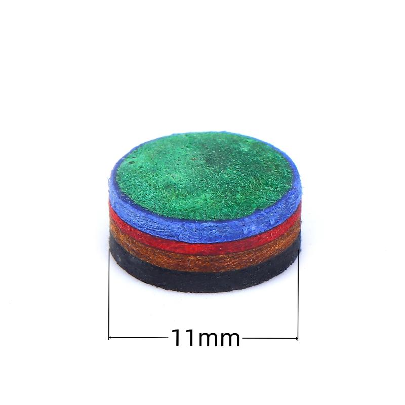 Billiard Pro s Choice: 1Pcs 6-Layer Pigskin 11mm Replacement Rainbow Tips for Pool Cue, Snooker Accessory
Billiard Pro s Choice: 1Pcs 6-Layer Pigskin 11mm Replacement Rainbow Tips for Pool Cue, Snooker Accessory