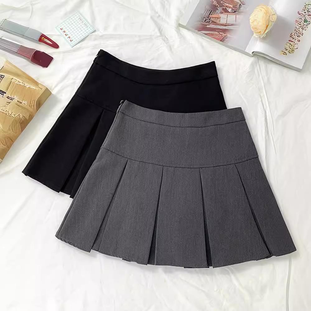 Women s Gray High-Waist Pleated A-line Skirt - Slimming, Versatile & Anti-Exposure Design for Autumn/Winter M
Women s Gray High-Waist Pleated A-line Skirt - Slimming, Versatile & Anti-Exposure Design for Autumn/Winter M