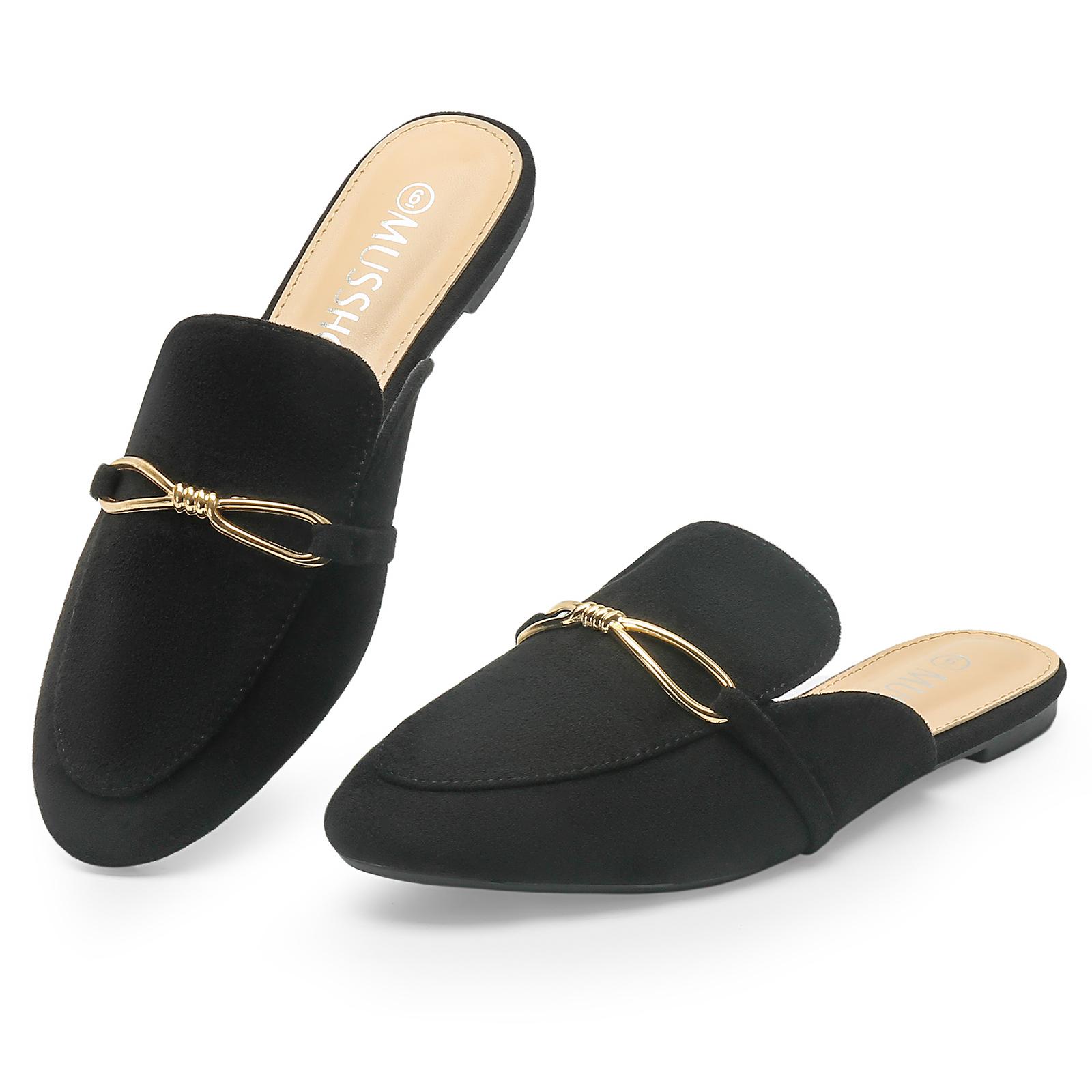 MUSSHOE женские мюли удобные остроносые мюли для женщин на плоской подошве с пряжкой 7
MUSSHOE женские мюли удобные остроносые мюли для женщин на плоской подошве с пряжкой 7