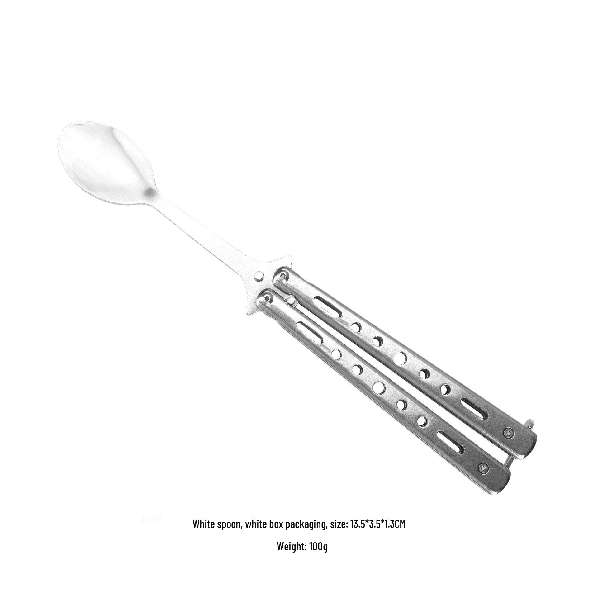 Influencer Spot Stainless Steel Butterfly Folding Fork & Spoon Tableware (No Edge)
Influencer Spot Stainless Steel Butterfly Folding Fork & Spoon Tableware (No Edge)