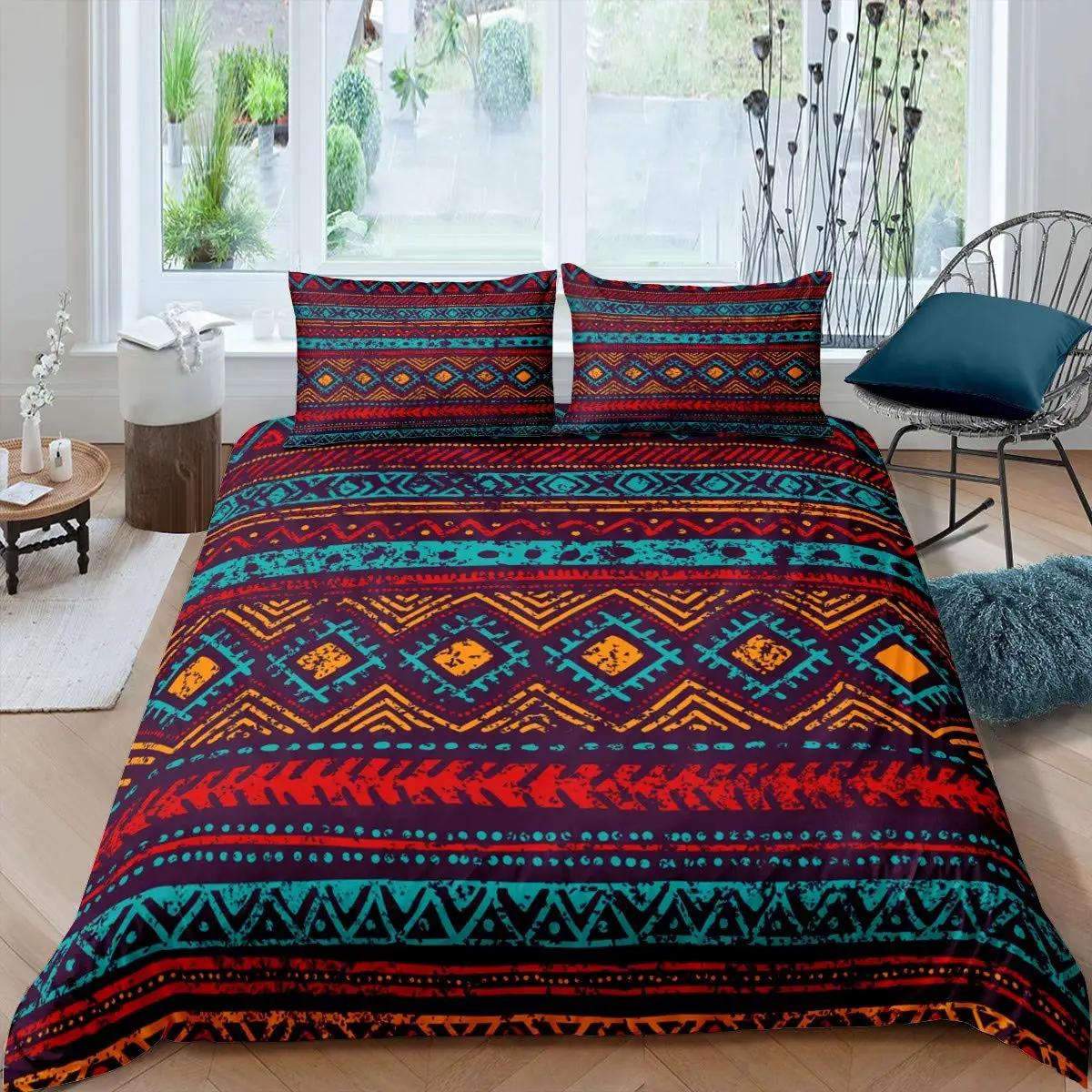 Comforter Bohemian Geometric Fullvintage Circle Rhombus Tribal Bedding Set Colorful Ethnic Indian Aztec Style Comforter (quilt)-EU Single(135*200cm)3pcs
Comforter Bohemian Geometric Fullvintage Circle Rhombus Tribal Bedding Set Colorful Ethnic Indian Aztec Style Comforter (quilt)-EU Single(135*200cm)3pcs