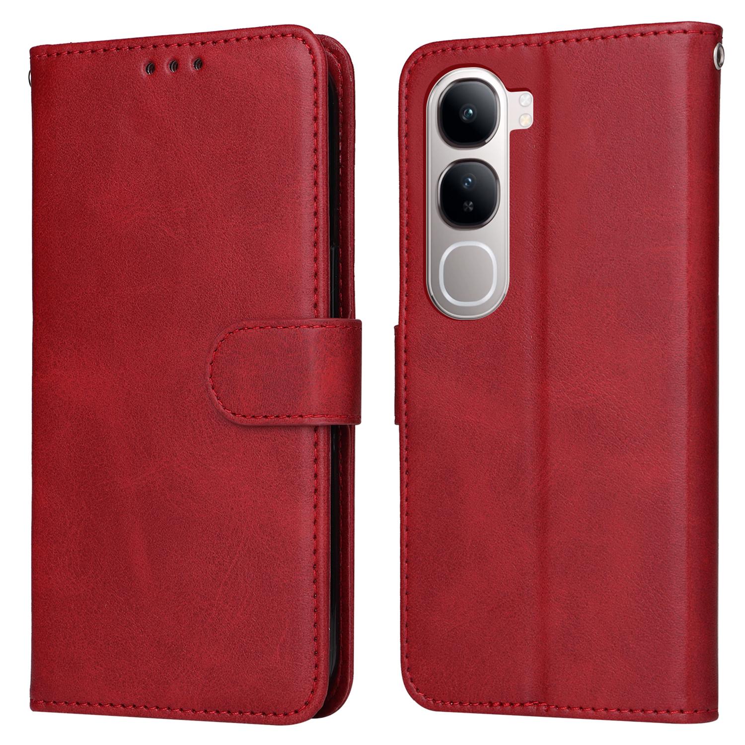 Wallet Case for vivo Y300 5G/Y200 5G/V40 Lite (Indonesia) 5G/4G Leather Phone Cover Red
Wallet Case for vivo Y300 5G/Y200 5G/V40 Lite (Indonesia) 5G/4G Leather Phone Cover Red
