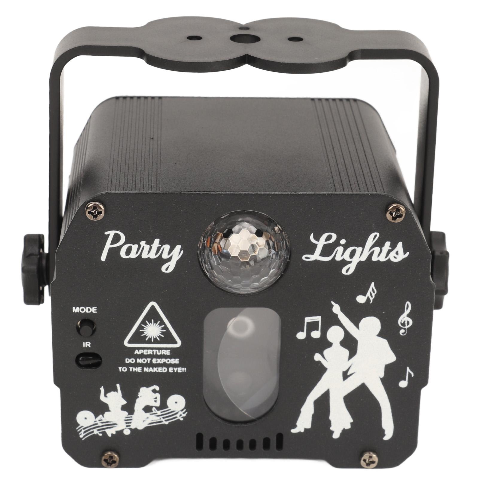 DJ Disco Stage Party Lights Strobe Stage Light RGB Sound Activated Laser Lights with Remote Control for Parties Bar Birthday Holiday USB Rechargeable
DJ Disco Stage Party Lights Strobe Stage Light RGB Sound Activated Laser Lights with Remote Control for Parties Bar Birthday Holiday USB Rechargeable