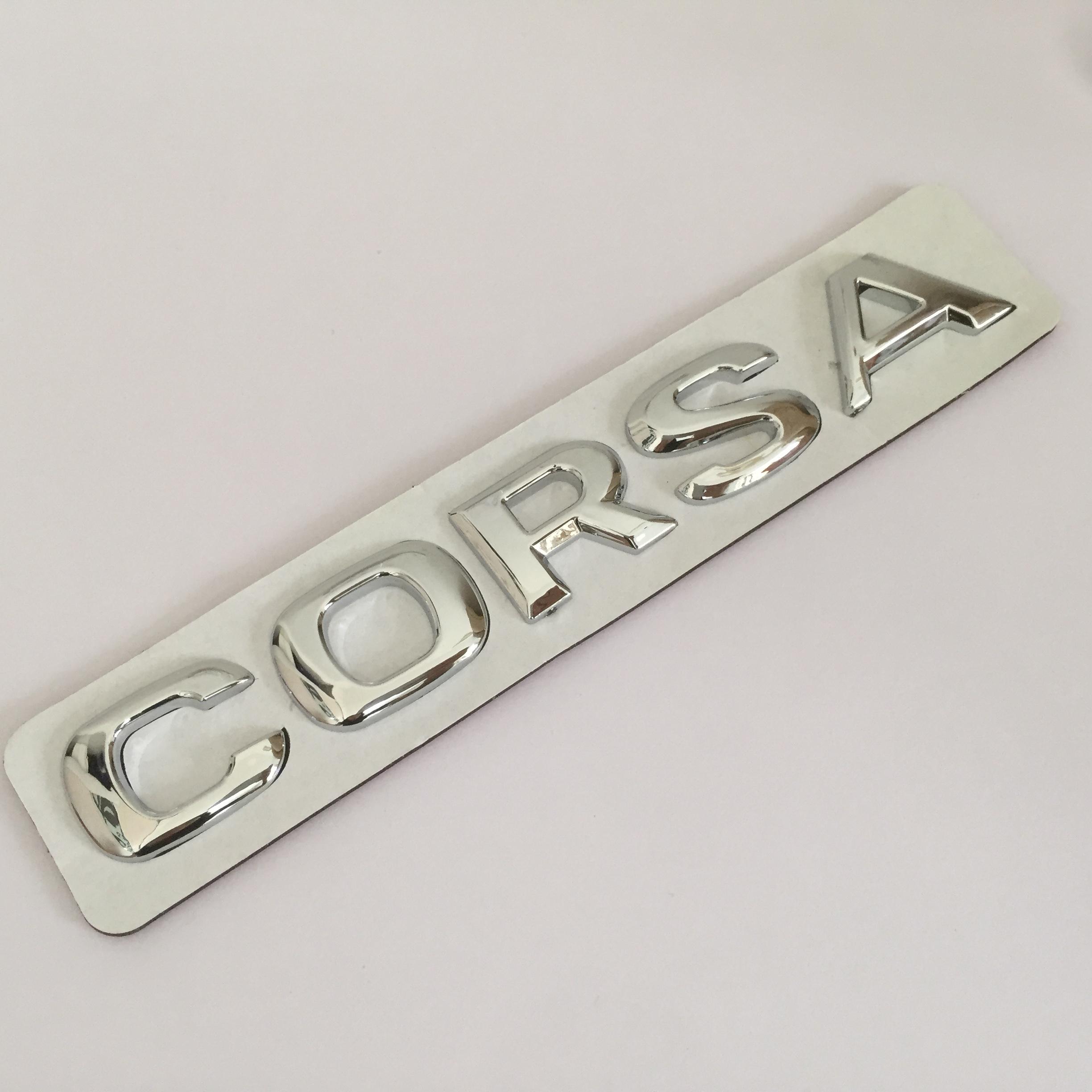 1 шт. 3D ABS високої якості для автомобіля OPEL CORSA Літерний Емблема Задній багажник Наклейки значок наклейка Стилізація наклейки Авто Аксесуари
1 шт. 3D ABS високої якості для автомобіля OPEL CORSA Літерний Емблема Задній багажник Наклейки значок наклейка Стилізація наклейки Авто Аксесуари