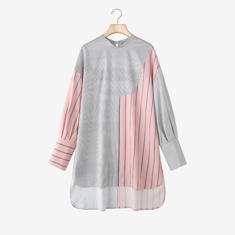 ZANZEA Женская повседневная блузка миди с круглым вырезом, свободного кроя, с длинными рукавами и полосатым принтом 2XL розовый
ZANZEA Женская повседневная блузка миди с круглым вырезом, свободного кроя, с длинными рукавами и полосатым принтом 2XL розовый