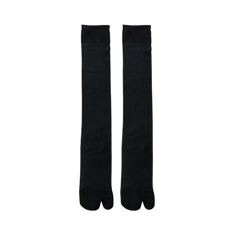 Split-toe Boneless Calf-length Stockings for Women in Solid Color, Made of Glass Fiber, Lightweight and Stylish, with A Pile Design. 1 pair чёрный
Split-toe Boneless Calf-length Stockings for Women in Solid Color, Made of Glass Fiber, Lightweight and Stylish, with A Pile Design. 1 pair чёрный
