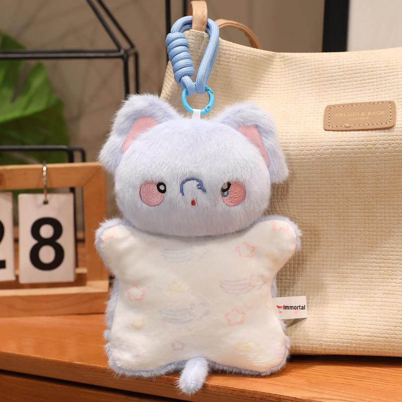 Успокаивающая плюшевая кукла-мешок и подушка-брелок 18*13cm Keychain with Warmer Pocket
Успокаивающая плюшевая кукла-мешок и подушка-брелок 18*13cm Keychain with Warmer Pocket