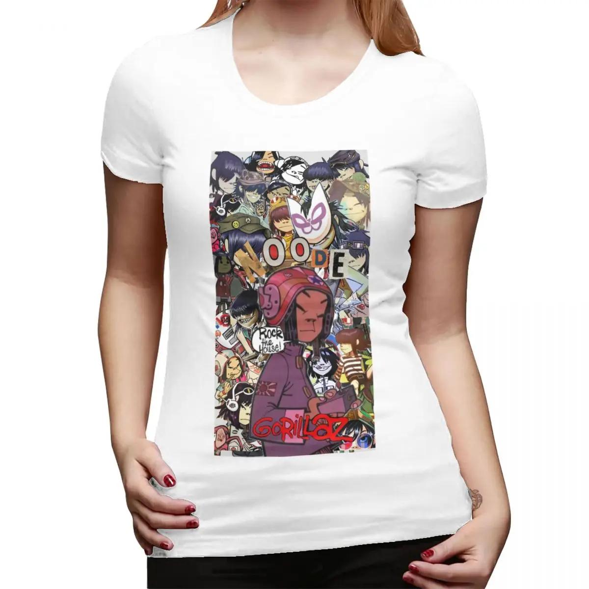 Music Band Gorillaz TShirt for Women ONeck Streetwear T Shirts Womens Short Sleeve Summer Clothes Tops S
Music Band Gorillaz TShirt for Women ONeck Streetwear T Shirts Womens Short Sleeve Summer Clothes Tops S