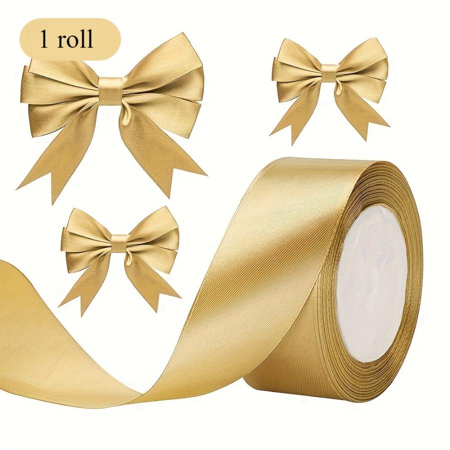 Piece 1 Gold Ribbon With Elegant And Shiny Surface Treatment Suitable For Gift Packaging Wedding Decoration Bouquets Etc
Piece 1 Gold Ribbon With Elegant And Shiny Surface Treatment Suitable For Gift Packaging Wedding Decoration Bouquets Etc