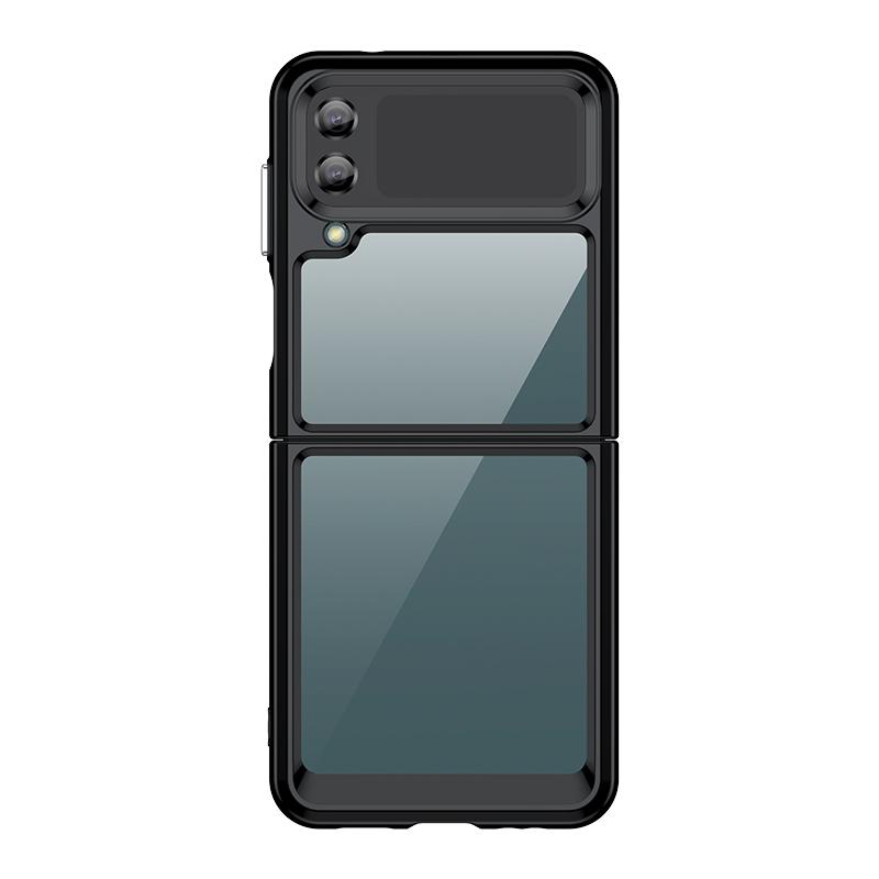 TPU+Acrylic Hybrid Cases,for Samsung Galaxy Z Flip4 5G Shockproof Mobile Phone Protective Case Cover Transparent Grey
TPU+Acrylic Hybrid Cases,for Samsung Galaxy Z Flip4 5G Shockproof Mobile Phone Protective Case Cover Transparent Grey