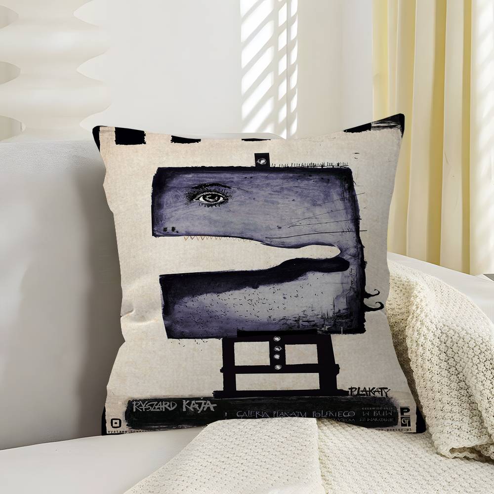 Retro Ryszard Kaja Artworks Pillow Gift Home Office Decoration Bedroom Sofa Car Cushion Cover case x 30x30 cm
Retro Ryszard Kaja Artworks Pillow Gift Home Office Decoration Bedroom Sofa Car Cushion Cover case x 30x30 cm