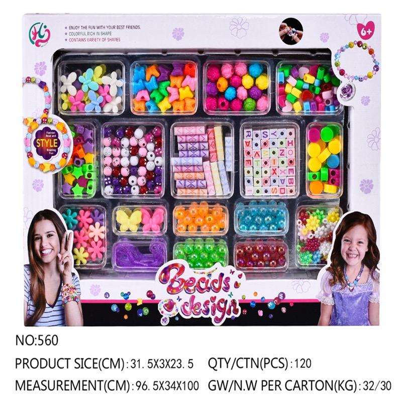 DIY Innovative Handmade Beads Plaything Girl Making Bracelet Necklace Beaded Jewelry Problem-Solving Learning-Enhancing Playthings for Children
DIY Innovative Handmade Beads Plaything Girl Making Bracelet Necklace Beaded Jewelry Problem-Solving Learning-Enhancing Playthings for Children