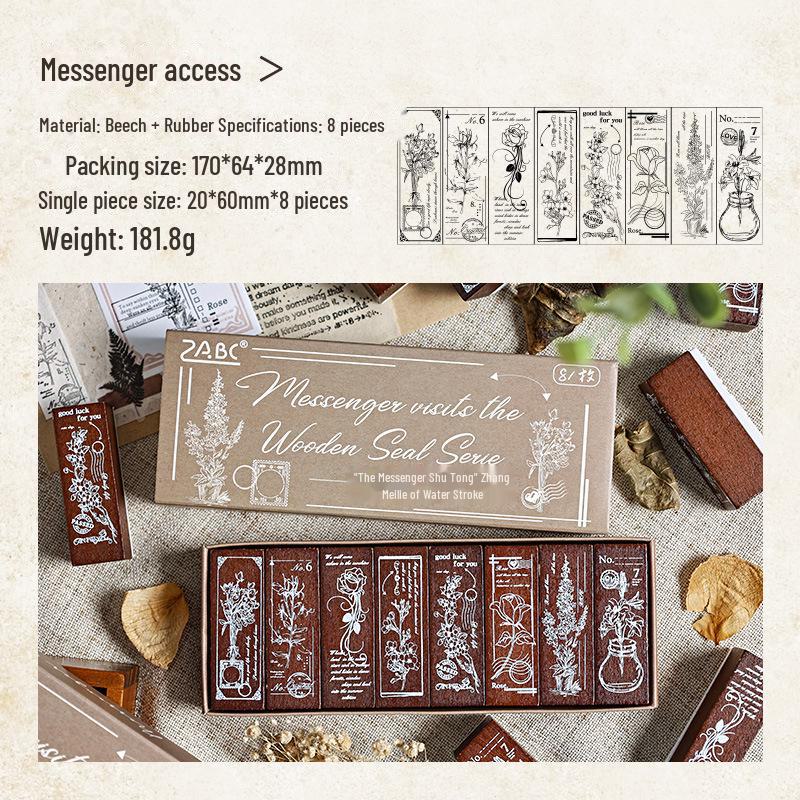 Резиновый штамп Yuezhen Lotus Wood - цветочный дизайн
Резиновый штамп Yuezhen Lotus Wood - цветочный дизайн