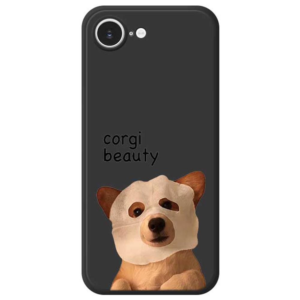For iPhone 16e Case Cute Corgi Beauty Pattern Printing Straight Edge TPU Phone Back Cover Black
For iPhone 16e Case Cute Corgi Beauty Pattern Printing Straight Edge TPU Phone Back Cover Black