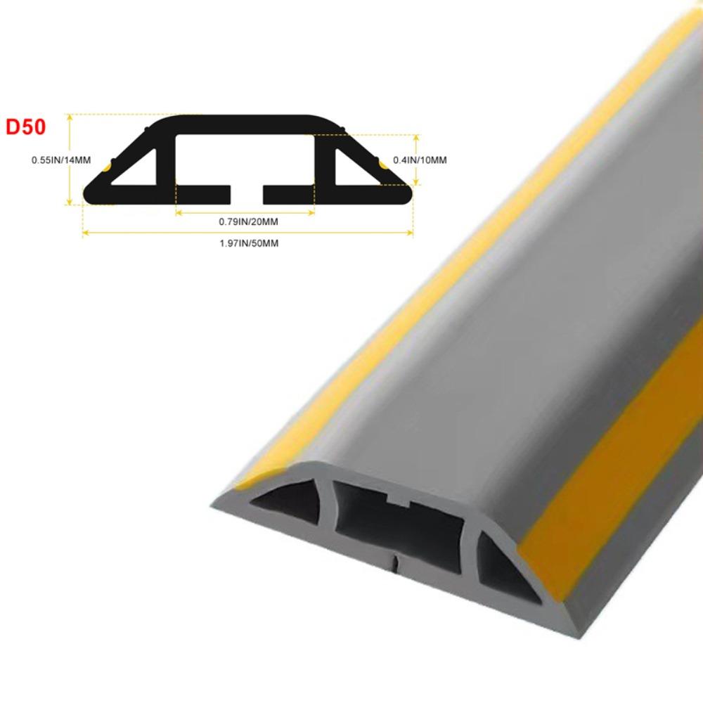 ПВХ-укрытие для провода 1 м Защитный чехол для шнура питания Профессиональное напольное покрытие для шнура питания на открытом воздухе D50-Grey&Yellow
ПВХ-укрытие для провода 1 м Защитный чехол для шнура питания Профессиональное напольное покрытие для шнура питания на открытом воздухе D50-Grey&Yellow