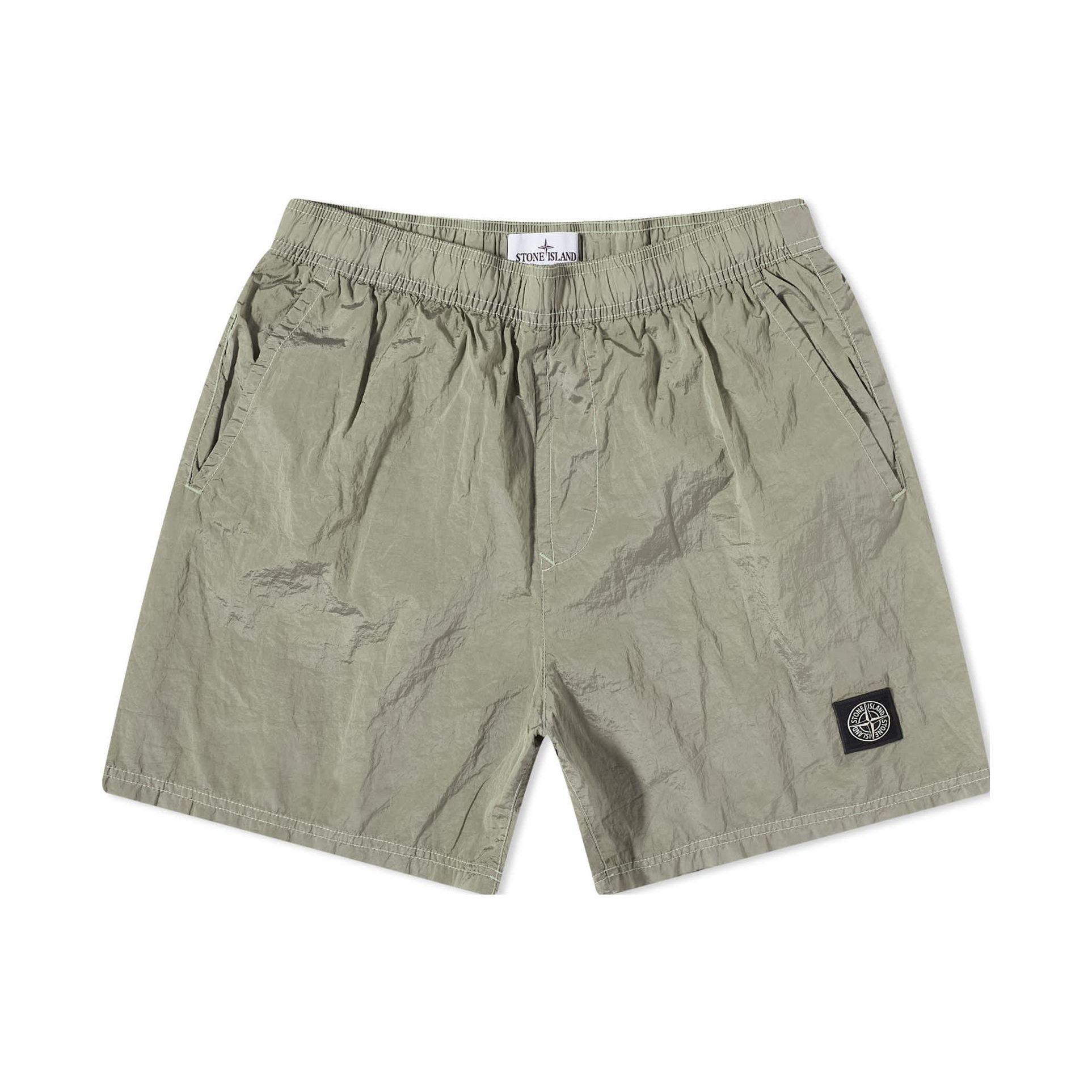 Stone Island Nylon Metal Shorts Light Green Men Bottoms 1015B0943-V0052 S
Stone Island Nylon Metal Shorts Light Green Men Bottoms 1015B0943-V0052 S