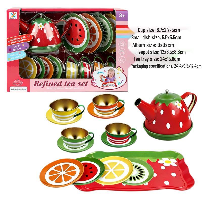 Children s Tinplate Tea Party Set with Afternoon Tea Cake and Pastry
Children s Tinplate Tea Party Set with Afternoon Tea Cake and Pastry