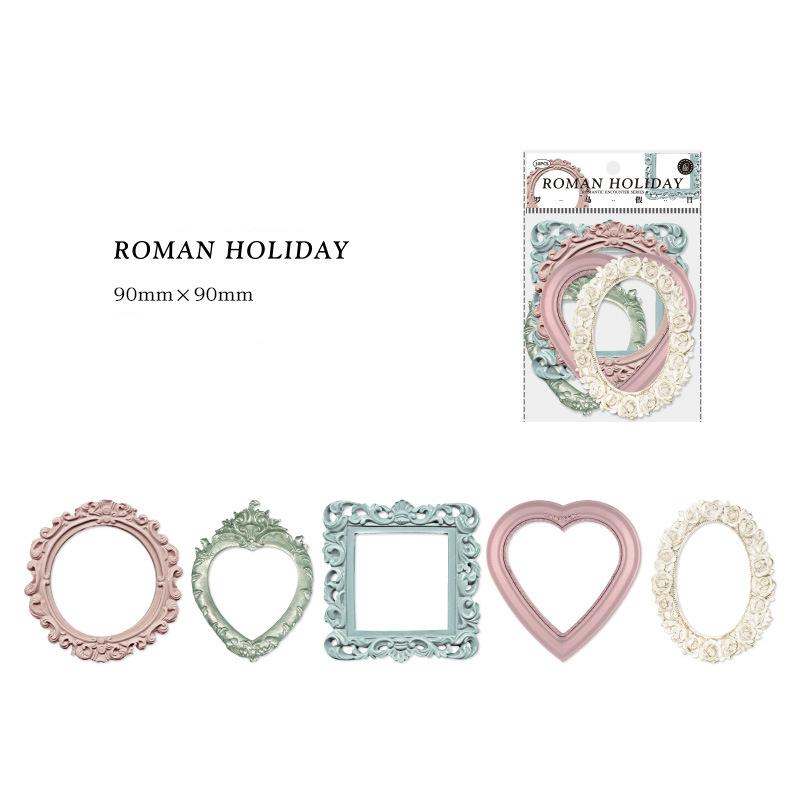 Romantic Encounter Series Relief Collage Card Retro Hollowed-out Photo Frame Planner Photo Decoration Base Material
Romantic Encounter Series Relief Collage Card Retro Hollowed-out Photo Frame Planner Photo Decoration Base Material