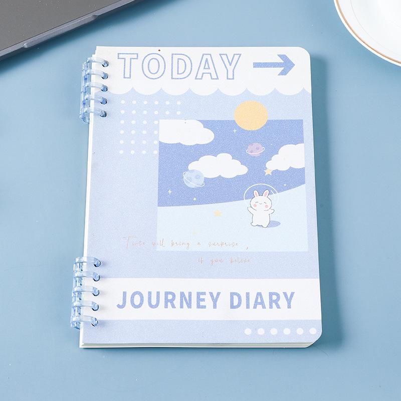A5 Coil-Bound Notebook: Stylish American Landscape Diary & Office Memo Book with Lined Pages for Students.
A5 Coil-Bound Notebook: Stylish American Landscape Diary & Office Memo Book with Lined Pages for Students.