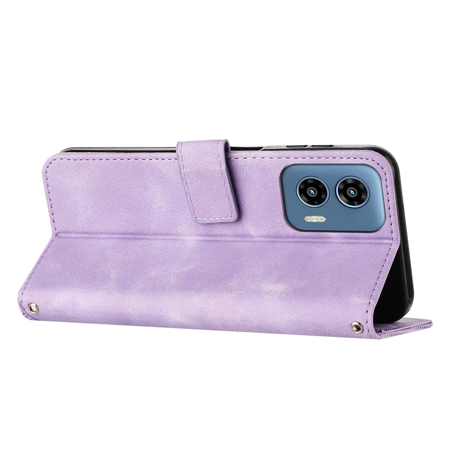 For Motorola Moto G Play 5G (2024)/Moto G 5G (2024) Shockproof Case Triangle Imprinted Leather Phone Cover Purple
For Motorola Moto G Play 5G (2024)/Moto G 5G (2024) Shockproof Case Triangle Imprinted Leather Phone Cover Purple