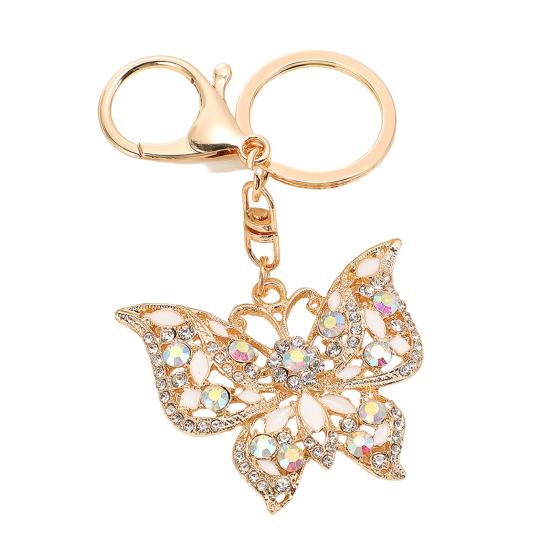 Keychain Pendant Butterfly Shape Key Holder with Multicolor Rhinestones Anti-Oxidation Lobster Clasp Keyring Backpacks Car Accessory разноцветный
Keychain Pendant Butterfly Shape Key Holder with Multicolor Rhinestones Anti-Oxidation Lobster Clasp Keyring Backpacks Car Accessory разноцветный