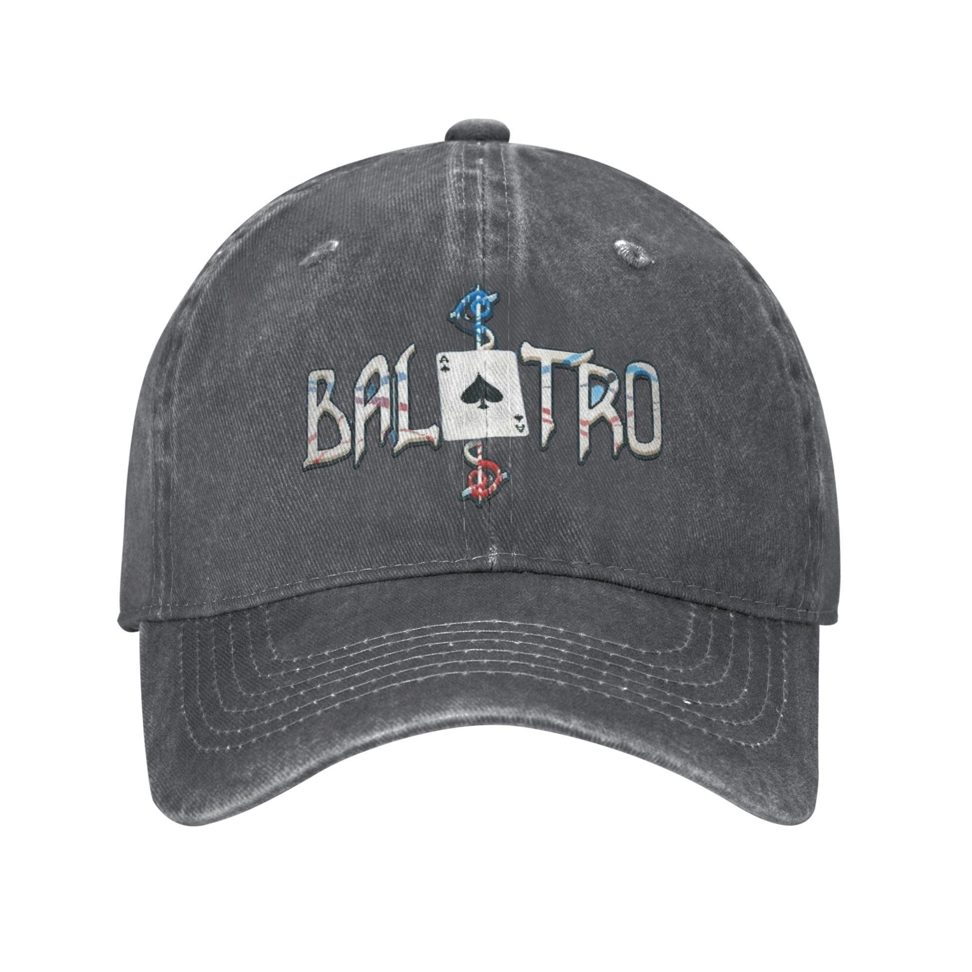 Balatro Game Card Joker Logo Unisex Baseball Cap Distressed Cotton Caps Hat Classic Outdoor Summer Adjustable Fit Sun Cap Adjustable темно-сірий
Balatro Game Card Joker Logo Unisex Baseball Cap Distressed Cotton Caps Hat Classic Outdoor Summer Adjustable Fit Sun Cap Adjustable темно-сірий