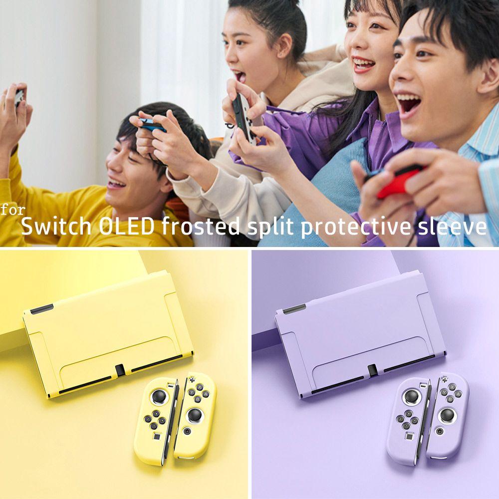 Универсальный защитный чехол для геймпада из ТПУ для NS для Nintendo Switch, чехол для игровой консоли OLED
Универсальный защитный чехол для геймпада из ТПУ для NS для Nintendo Switch, чехол для игровой консоли OLED