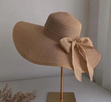 1pc Outdoor Seaside Woman Fashion Big Bow Large Brimmed Sun Protection Cap Foldable Straw Hat Sombrero Panama Hat Beach Hat
1pc Outdoor Seaside Woman Fashion Big Bow Large Brimmed Sun Protection Cap Foldable Straw Hat Sombrero Panama Hat Beach Hat