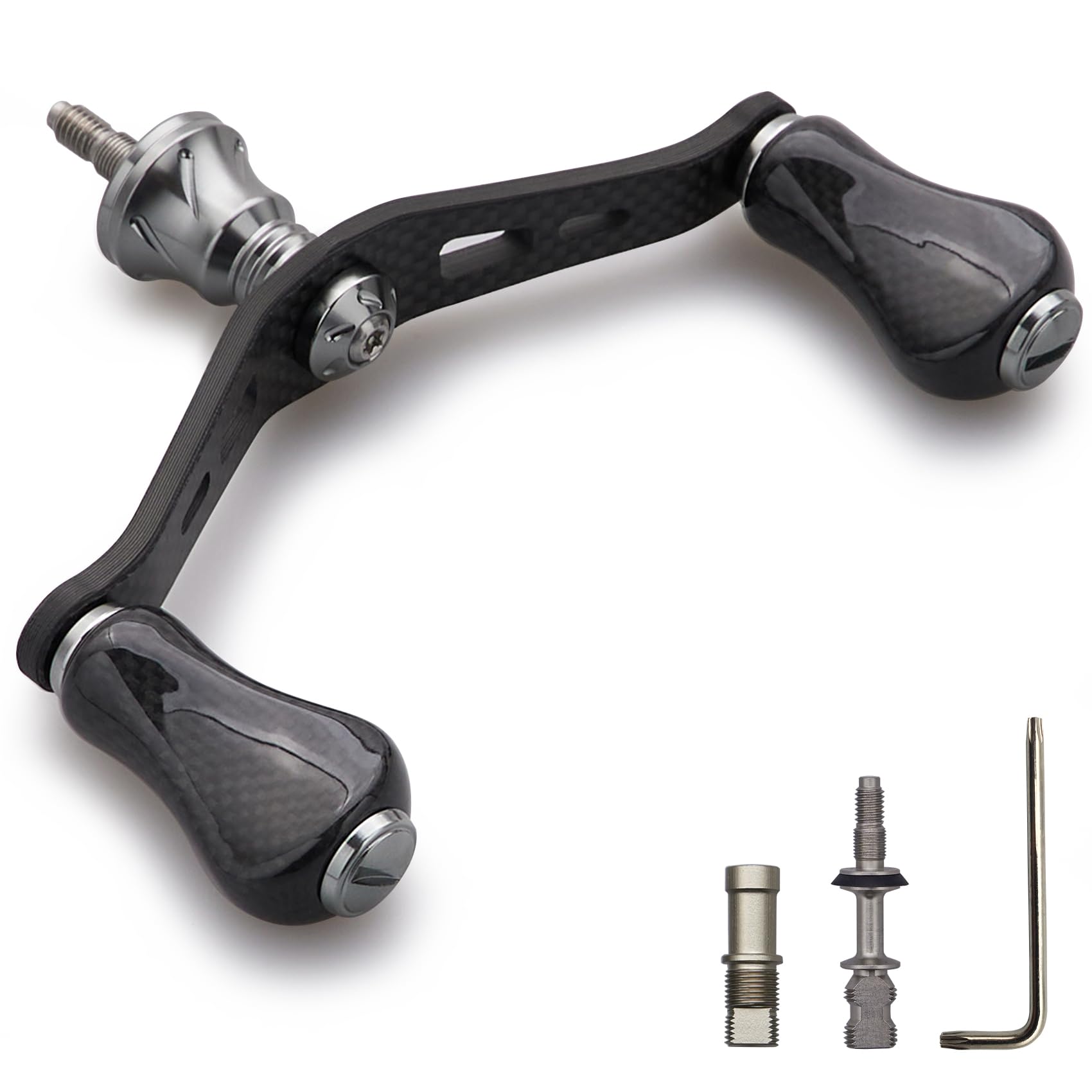 Рукоятка катушки HEIGHTEN 90 мм с карбоновой ручкой 20 мм Shimano Daiwa Универсальная карбоновая рукоятка для спиннинговых катушек Ручка серии Gourd 1.5K (20мм - Вороненая сталь)
Рукоятка катушки HEIGHTEN 90 мм с карбоновой ручкой 20 мм Shimano Daiwa Универсальная карбоновая рукоятка для спиннинговых катушек Ручка серии Gourd 1.5K (20мм - Вороненая сталь)
