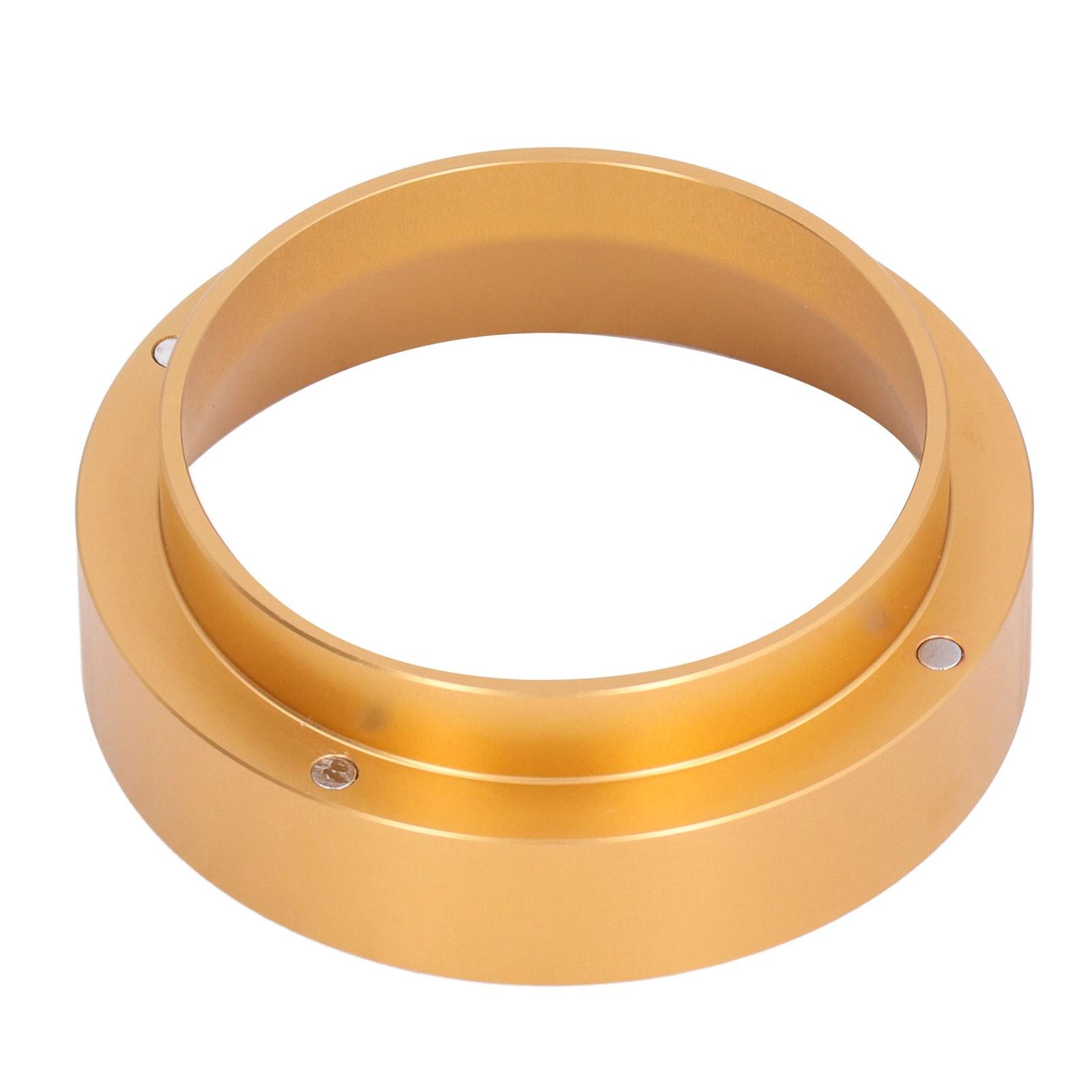 Coffee Dosing Ring with Magnetic Stainless Steel Coffee Powder Dosing Funnel Coffee Machine 53mm / 2.1in золотий
Coffee Dosing Ring with Magnetic Stainless Steel Coffee Powder Dosing Funnel Coffee Machine 53mm / 2.1in золотий