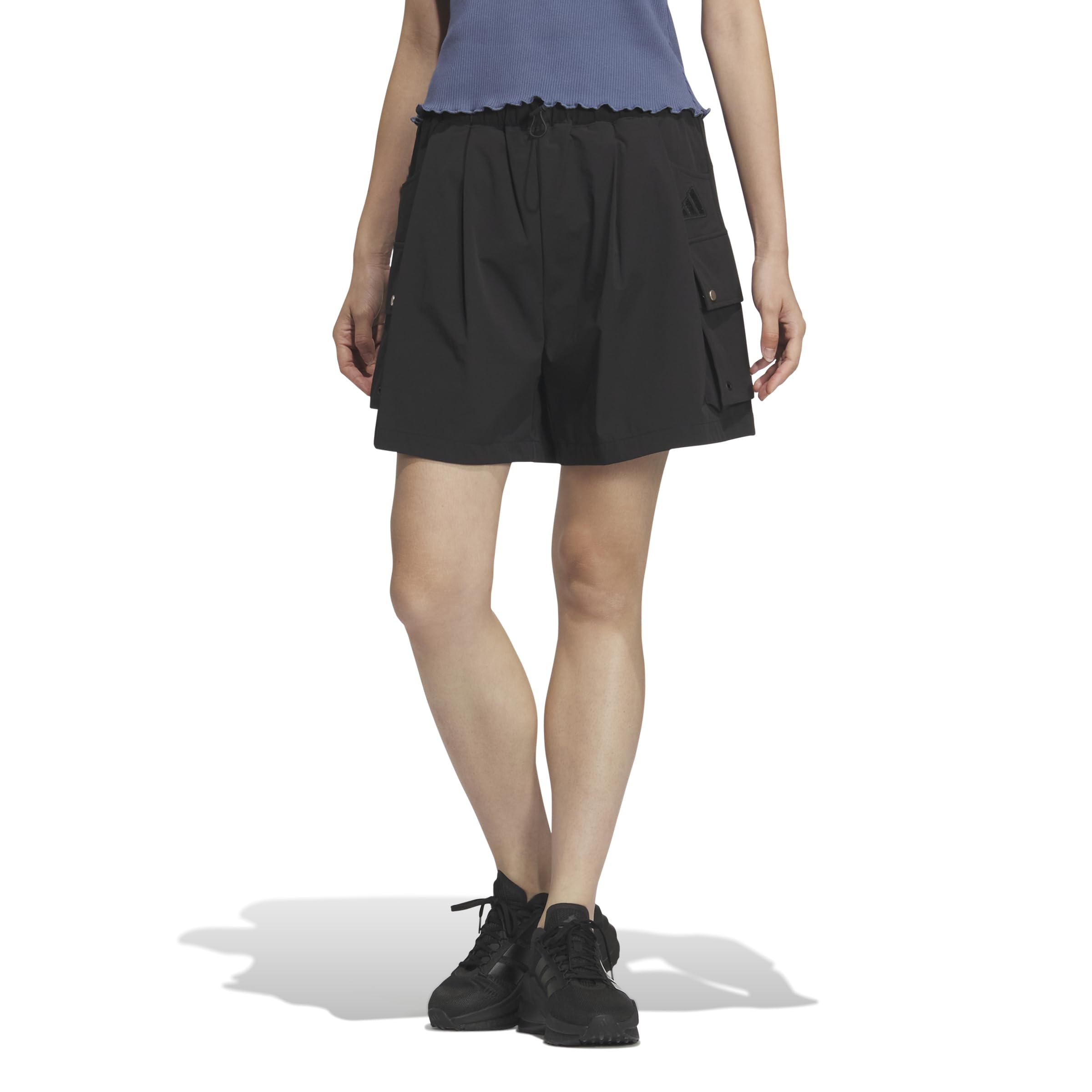 Adidas LUX CA Stretch Woven Cargo Shorts KRC72 Black Women s (JL5101) J/XL
Adidas LUX CA Stretch Woven Cargo Shorts KRC72 Black Women s (JL5101) J/XL