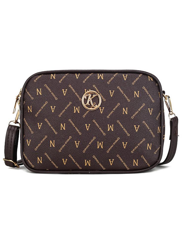 Сумка для мобильного телефона женская сумка через плечо многослойная печать круглая легкая универсальная маленькая круглая сумка женская сумка-мессенджер