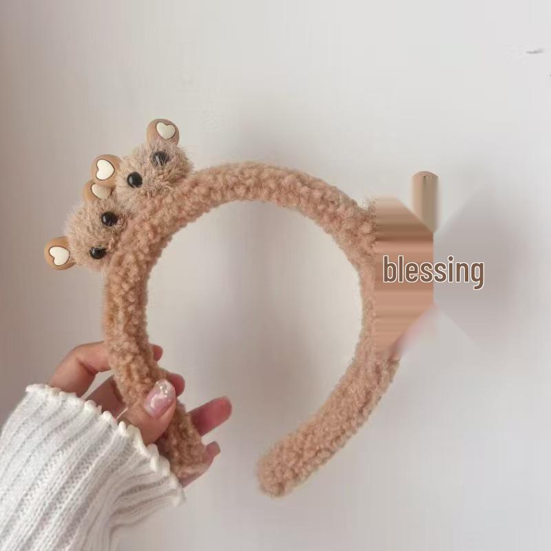 2024 Милая повязка на голову с губкой в виде медведя ручной работы для женщин
2024 Милая повязка на голову с губкой в виде медведя ручной работы для женщин