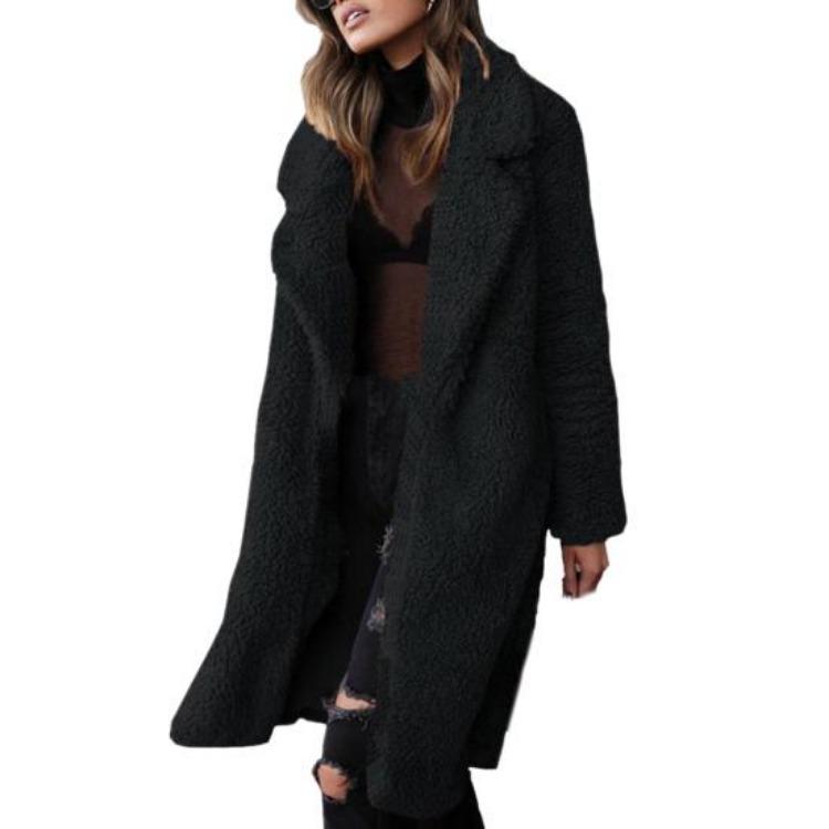 Women Winter Jacket Double Sided Fleece Warm Cozy Overcoat Knee Length Outdoor Daily Wear Long Sleeve Turn Down Collar XXL
Women Winter Jacket Double Sided Fleece Warm Cozy Overcoat Knee Length Outdoor Daily Wear Long Sleeve Turn Down Collar XXL