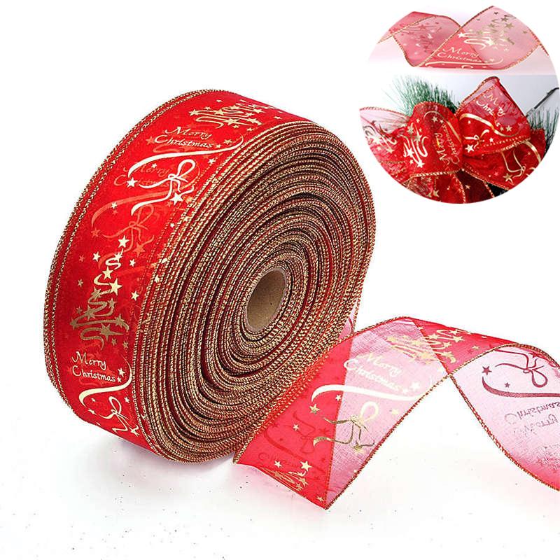 Printed Christmas Red Ribbon 2M Ribbon Tree Decorative Tree Decorative 6.3cm * 2M
Printed Christmas Red Ribbon 2M Ribbon Tree Decorative Tree Decorative 6.3cm * 2M