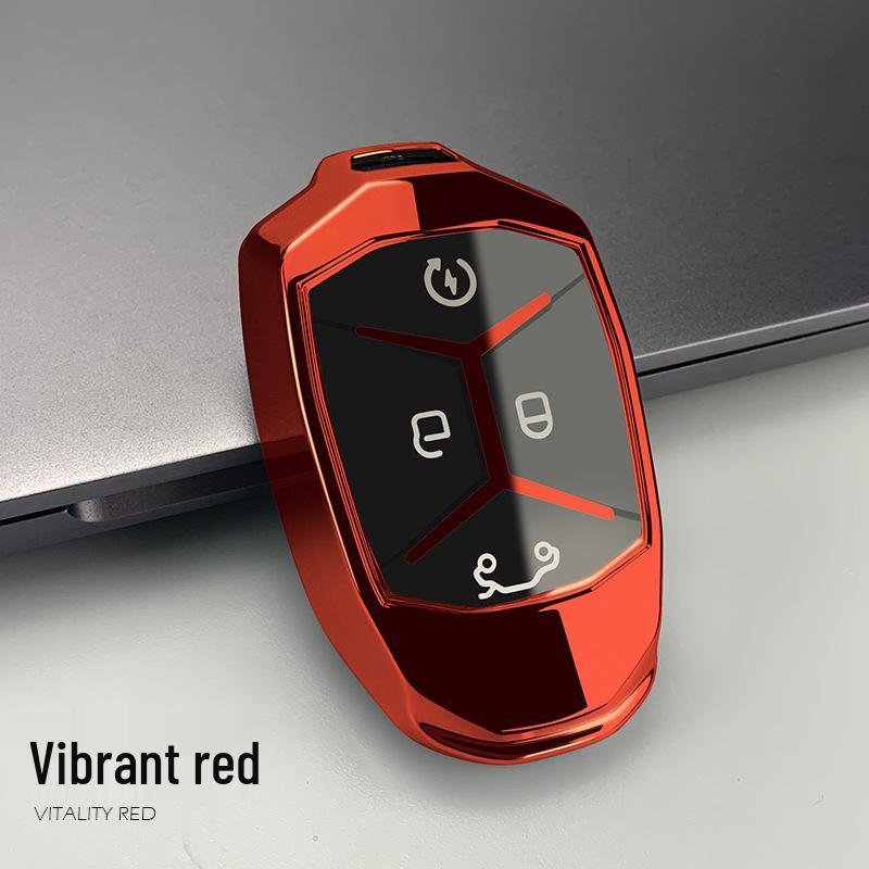 Lynk & Co TPU Soft Rubber Remote Key Protective Cover PE bag packaging, no keychain included
Lynk & Co TPU Soft Rubber Remote Key Protective Cover PE bag packaging, no keychain included