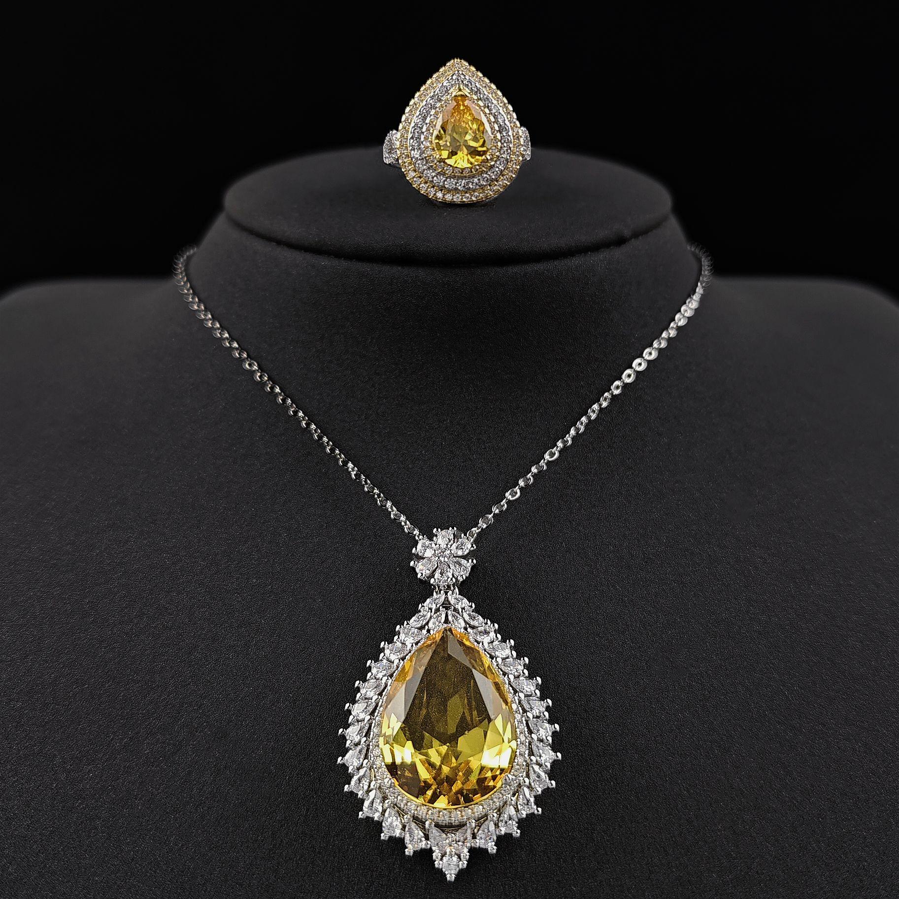 Water Drop Jewelry Set: Elegant European and American Two-Piece Design for Women Size 8
Water Drop Jewelry Set: Elegant European and American Two-Piece Design for Women Size 8