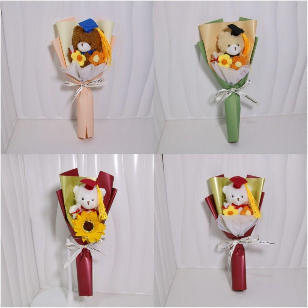 Plush Toy Bear Bouquet Sunflower Cartoon Lovely Bear Chic Animal Bouquet Teacher s Day C
Plush Toy Bear Bouquet Sunflower Cartoon Lovely Bear Chic Animal Bouquet Teacher s Day C