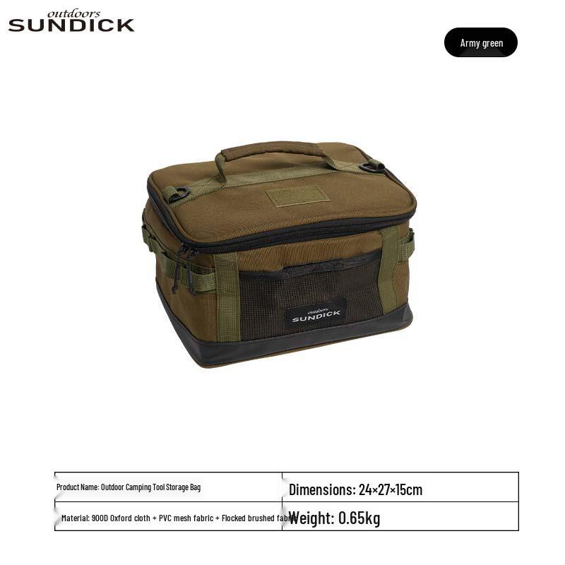 Waterproof Portable Outdoor Gear Storage Bag for Camping & Fishing
Waterproof Portable Outdoor Gear Storage Bag for Camping & Fishing